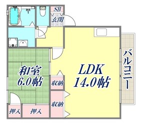 ストラスブールの物件間取画像